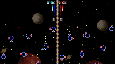 Prueba Wormhole Wars, o como alumnos de secundaria descubren y crean un shoot'em up tradicional