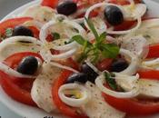 Ensalada tomate mozarella