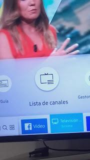 Menú Lista CanalesTV Samsung UE40 MU 6105 K Menú Lista CanalesTV Samsung UE40 MU 6105 K