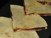 Quesadilla cecina quesos