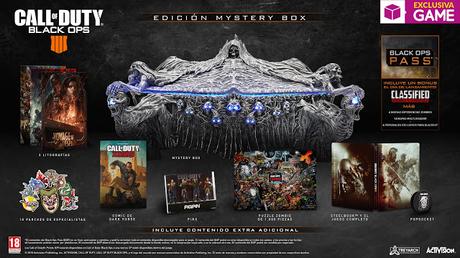 No te pierdas la Mystery Box de Call of Duty Black Ops 4 que nos ofrece GAME No te pierdas la Mystery Box de Call of Duty Black Ops 4 que nos ofrece GAME