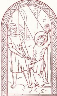 Destripado, asado y degollado.