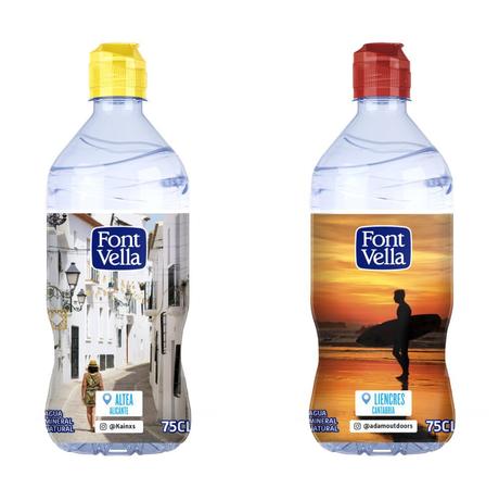 Font Vella rediseña sus botellas gracias a jóvenes talentos de instagram Font Vella rediseña sus botellas gracias a jóvenes talentos de instagram