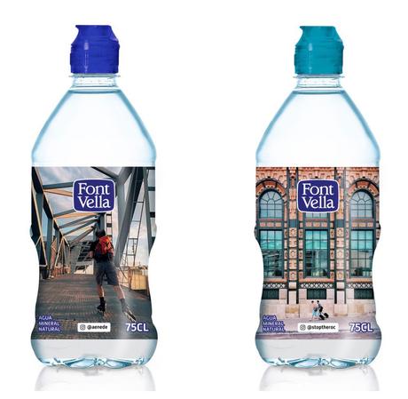 Font Vella rediseña sus botellas gracias a jóvenes talentos de instagram Font Vella rediseña sus botellas gracias a jóvenes talentos de instagram