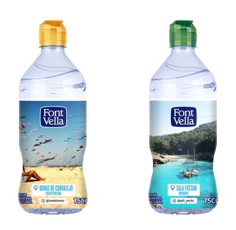 Font Vella rediseña sus botellas gracias a jóvenes talentos de instagram Font Vella rediseña sus botellas gracias a jóvenes talentos de instagram