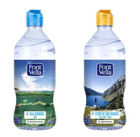 Font Vella rediseña sus botellas gracias a jóvenes talentos de instagram Font Vella rediseña sus botellas gracias a jóvenes talentos de instagram