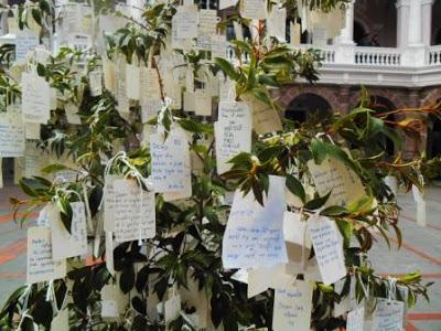 La obra de Yoko Ono en Quito - Ecuador