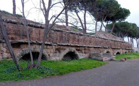 El Parque de los Acueductos en Roma