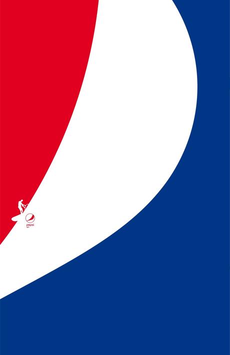 Pepsi Light sorprende con una bonita y minimalista campaña gráfica