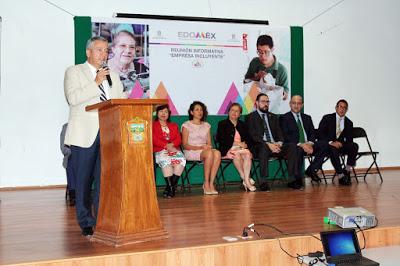 DAN A CONOCER SECRETARÍA DEL TRABAJO Y AYUNTAMIENTO DE TLALNEPANTLA LOS BENEFICIOS DEL DISTINTIVO EMPRESA INCLUYENTE GILBERTO RINCÓN GALLARDO.