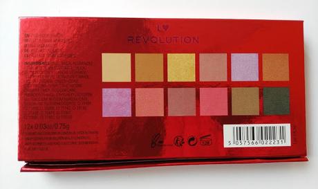 I HEART MAKEUP: DRAGON´S HEART EYESHADOW PALETTE, REVIEW Y SWATCHES