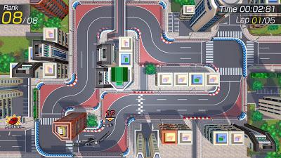 En recuerdo de las carreras 2D con perspectiva aérea: ¡Gotcha Racing 2!