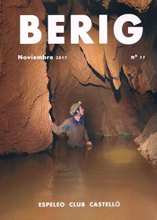 Premio ESPELEO 2018 a BERIG Premio ESPELEO 2018 a BERIG