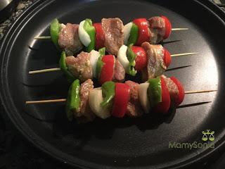 BROCHETAS DE SOLOMILLO DE CERDO