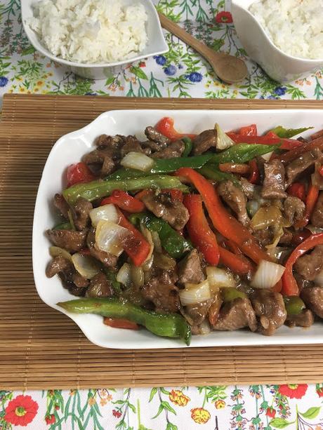 Ternera Con Pimientos Al Estilo Chino