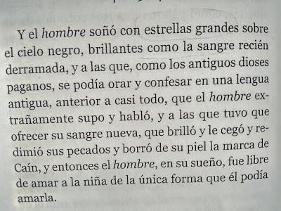 UN FRAGMENTO DE ´LAS ESTRELLAS´, NOVELA DE CARLOS MALENO