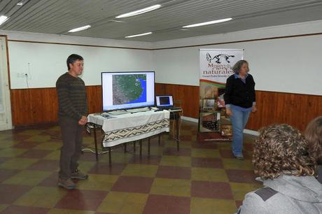 Charla de aves en el museo de Lobería