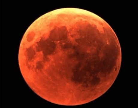 Eclipse total de Luna roja en distintos lugares del mundo