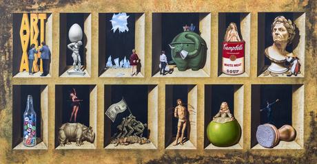 Rubén Alpízar nos visita en Galería de Arte Artízar ARTIZAR | De la serie: Que vida mas sana que mente mas perversa - Rubén Alpizar