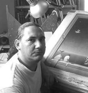 Rubén Alpízar nos visita en Galería de Arte Artízar