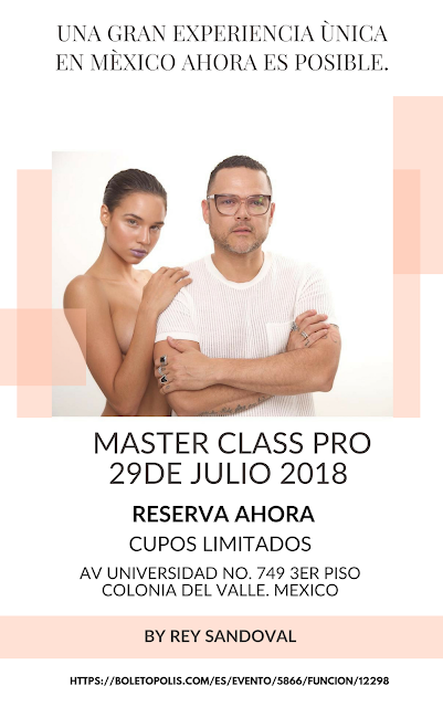 Modalterna.Vitrina Internacional. Rey Sandoval presenta la primera Master Class Pro de Latinoamerica