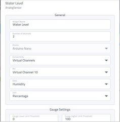 Control de nivel de agua con NodeMCU y Cayenne