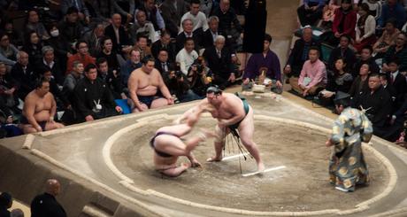 Torneo de Sumo en el Kokugikan Tokyo