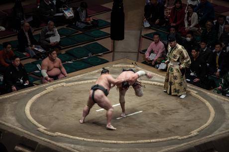 Torneo de Sumo en el Kokugikan Tokyo