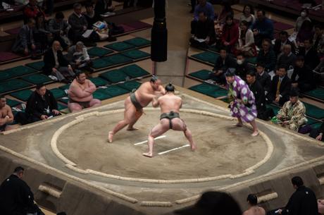 Torneo de Sumo en el Kokugikan Tokyo