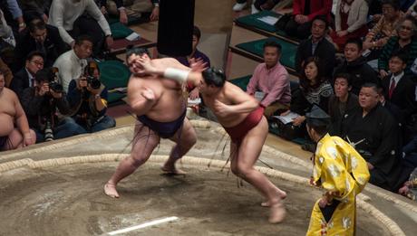 Torneo de Sumo en el Kokugikan Tokyo