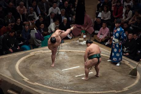 Torneo de Sumo en el Kokugikan Tokyo