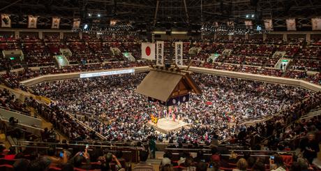 Torneo de Sumo en el Kokugikan Tokyo