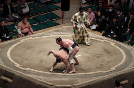 Torneo de Sumo en el Kokugikan Tokyo