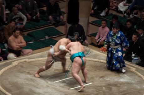 Torneo de Sumo en el Kokugikan Tokyo