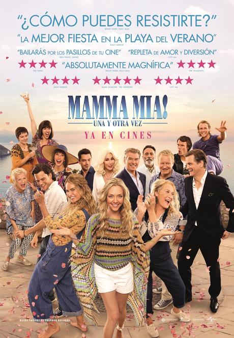 Crítica | “Mamma Mia: Una y Otra Vez”, sigue conquistando una década después