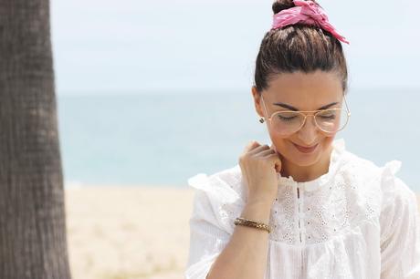 Look con bermudas y blusa Look con bermudas y blusa