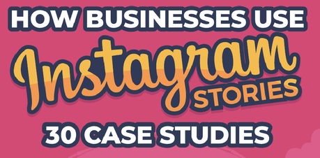 30 casos de estudio sobre como las marcas están aprovechando Instagram Stories