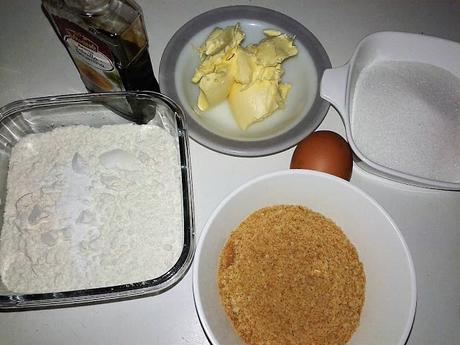 Galleta rellena con manzana