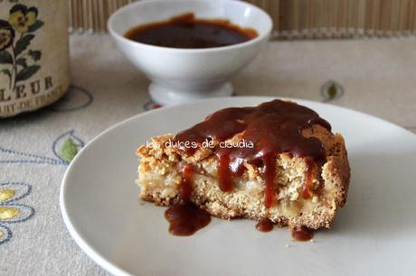 galleta rellena con manzana