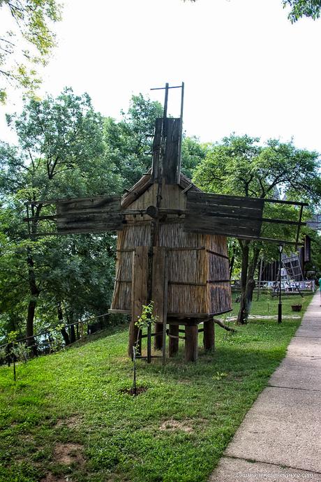 Museo Satalui o Museo de la Aldea, de Bucarest, Rumanía de casas rurales antiguas