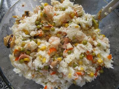 Ensalada de arroz marinera olla GM