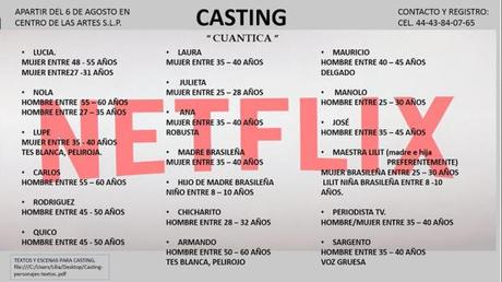Serie de Netflix busca actores en San Luis Potosí