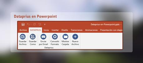 Dataprius en Powerpoint