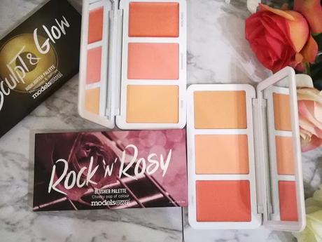 Rock `N´ Rosy y Sculpt & Glow de Modelsown . Review + Swatches .