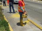 Realiza junta caminos mantenimiento circuito exterior metropolitano