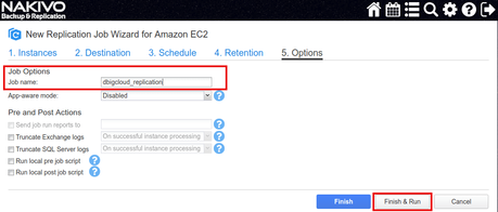 Replicación de instancias EC2 en AWS con Nakivo B&R