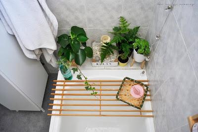 Renovación baño sin obras + estante pared DIY