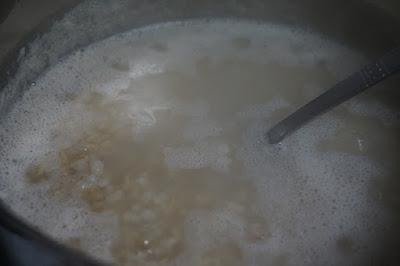 Arroz integral salteado con champiñones Arroz integral salteado con champiñones