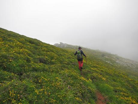 Peña Gradura por la Senda L'Gabitu y la Mucherina Peña Gradura por la Senda L'Gabitu y la Mucherina
