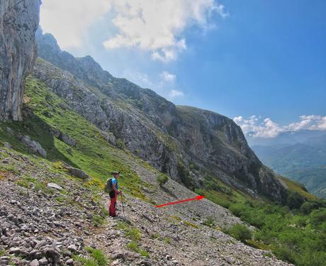 Peña Gradura por la Senda L'Gabitu y la Mucherina Peña Gradura por la Senda L'Gabitu y la Mucherina